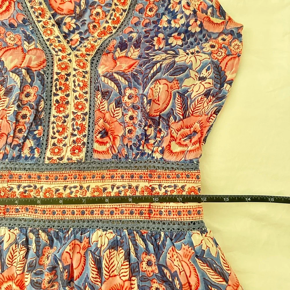 Alicia Bell silk cotton Annabelle Midi Dress- Cotton size XS - Picture 11 of 12